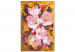 Desenho para pintar com números Blooming Twig - Colorful Cherry Blossoms on a Golden Background 146198 additionalThumb 3