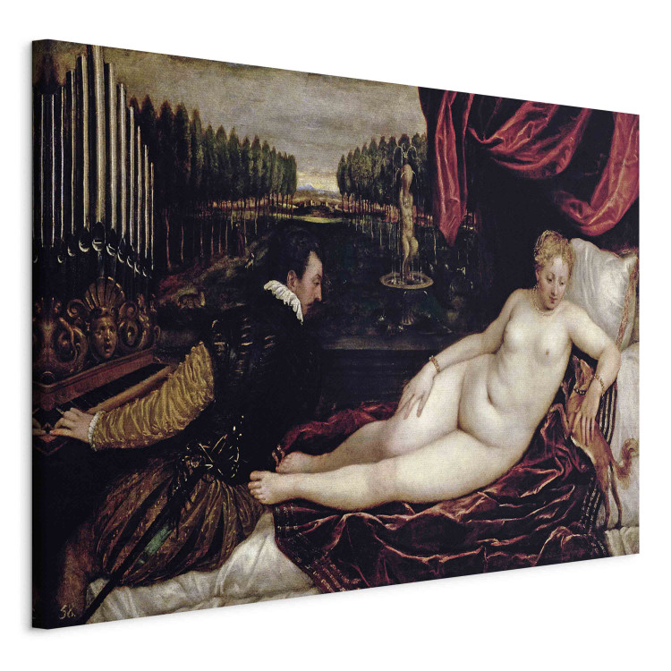 Reprodução de arte Venus and the Organist 159409 additionalImage 2