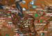 Placar de cortiça Stylish Map [Cork Map] 98109 additionalThumb 6