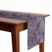Corre-mesa Gold leafing - graphic floral motif with leaves in linear art 147329 additionalThumb 5