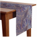 Corre-mesa Gold leafing - graphic floral motif with leaves in linear art 147329