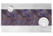 Corre-mesa Gold leafing - graphic floral motif with leaves in linear art 147329 additionalThumb 3