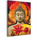 Desenho para pintar com números Fiery Buddha 135439 additionalThumb 6