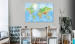 Placar decorativo World Geography [Cork Map] 92239 additionalThumb 3