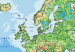 Placar decorativo World Geography [Cork Map] 92239 additionalThumb 6