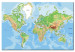 Placar decorativo World Geography [Cork Map] 92239 additionalThumb 2