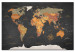 Placar de cortiça Secrets of the Earth [Cork Map] 92149 additionalThumb 2