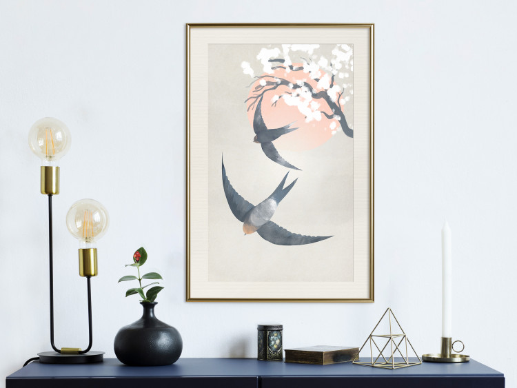 Poster decorativo Swallows in Flight [Poster] 142469 additionalImage 17