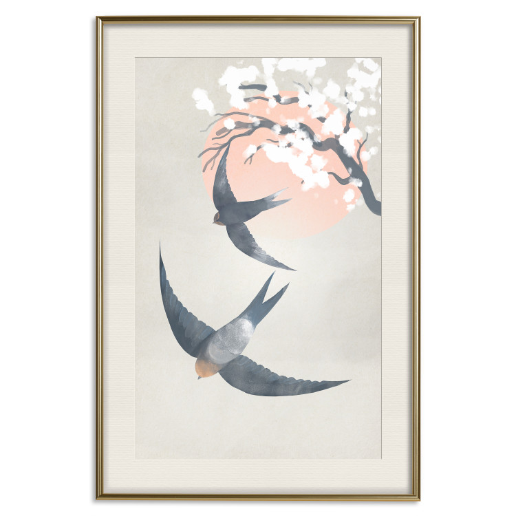 Poster decorativo Swallows in Flight [Poster] 142469 additionalImage 25
