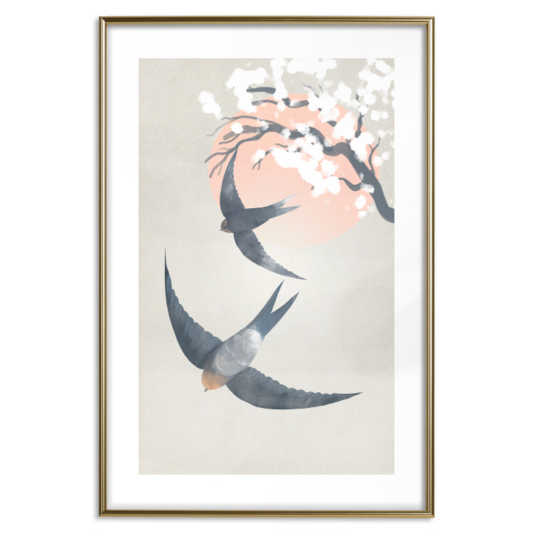 Poster decorativo Swallows in Flight [Poster] 142469 additionalImage 27