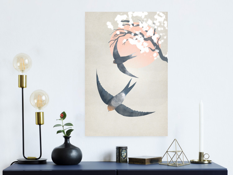 Poster decorativo Swallows in Flight [Poster] 142469 additionalImage 16