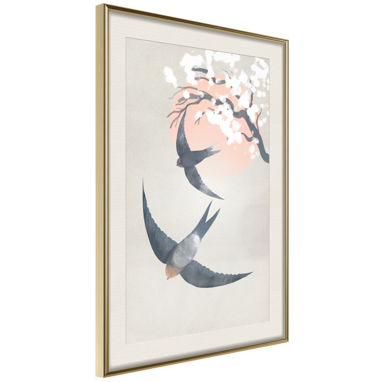 Poster decorativo Swallows in Flight [Poster] 142469 additionalImage 12