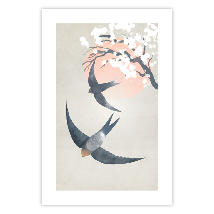 Poster decorativo Swallows in Flight [Poster] 142469 additionalImage 23