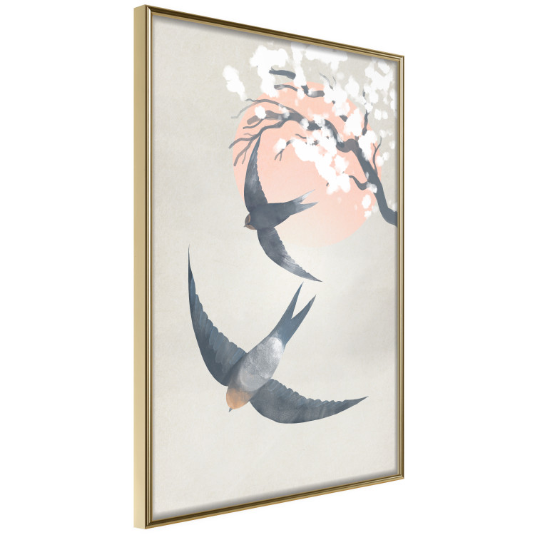 Poster decorativo Swallows in Flight [Poster] 142469 additionalImage 6