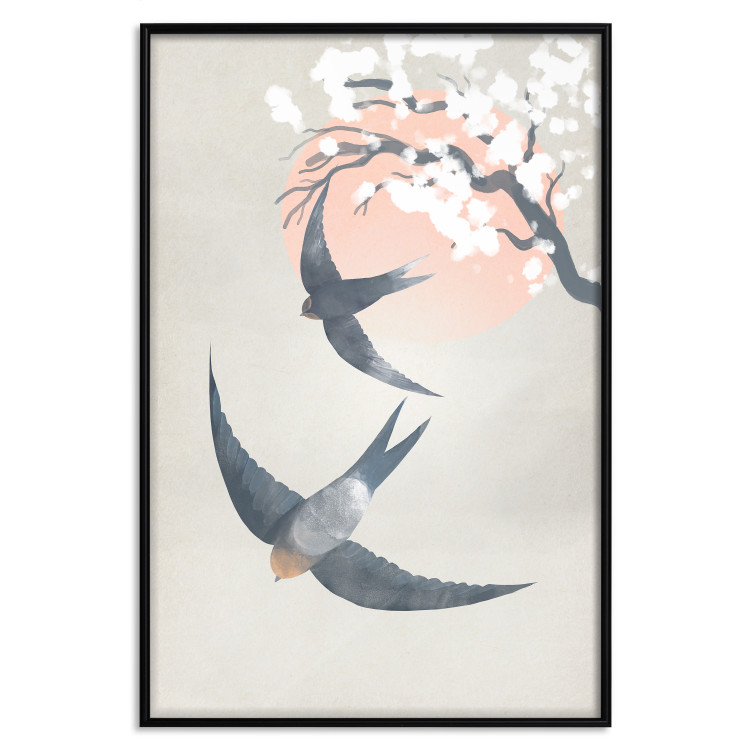 Poster decorativo Swallows in Flight [Poster] 142469 additionalImage 22