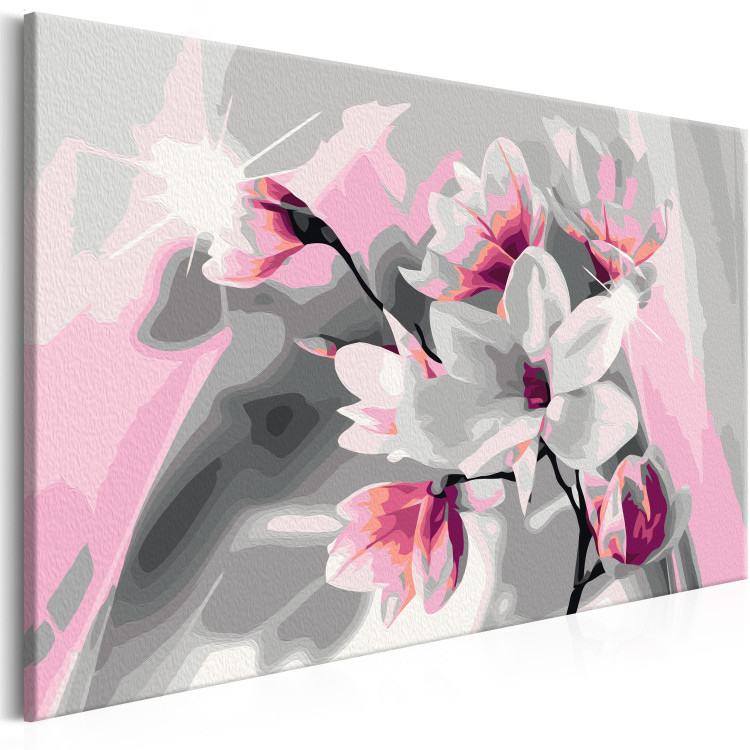 Desenho para pintar com números Magnolia (Grey Background) 107179 additionalImage 4