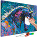 Desenho para pintar com números Starry Horse - Colorful Animal with Abstract Fur 144079 additionalThumb 3