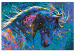 Desenho para pintar com números Starry Horse - Colorful Animal with Abstract Fur 144079 additionalThumb 4