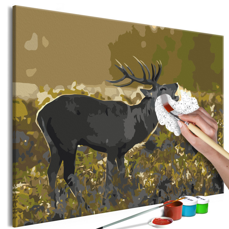 Desenho para pintar com números Deer on Rut 117189 additionalImage 3