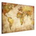 Quadro pintado World - political map 50489 additionalThumb 2