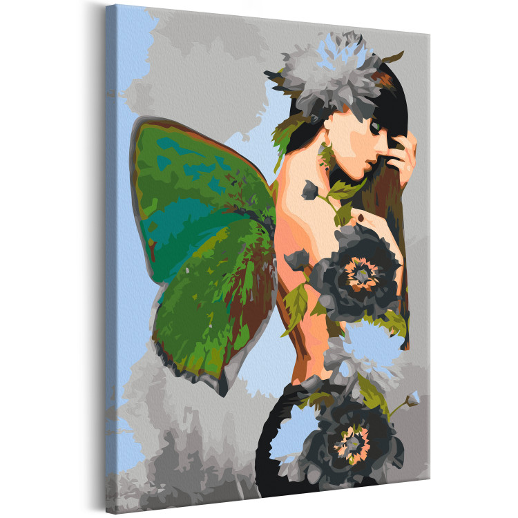 Desenho para pintar com números Butterfly Woman 135399 additionalImage 6