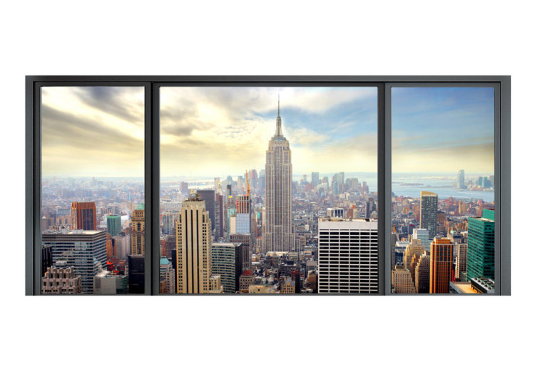 Fotomural Dia Ensolarado em Nova York - arquitetura urbana com arranha-céus 60099 additionalImage 1